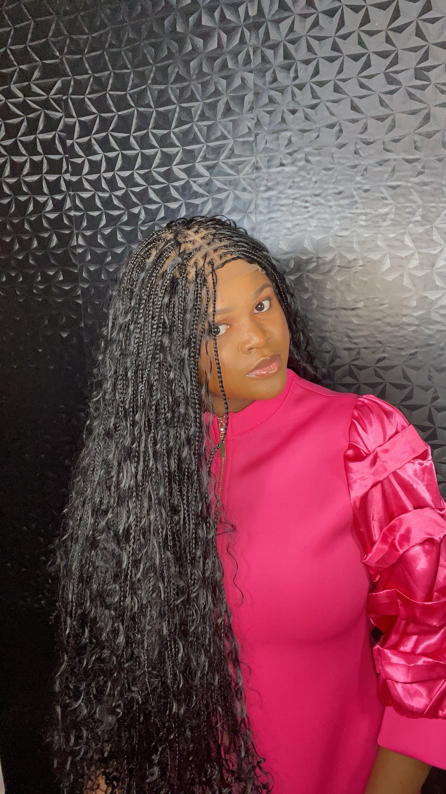 Synthetic boho braids in 30 inches