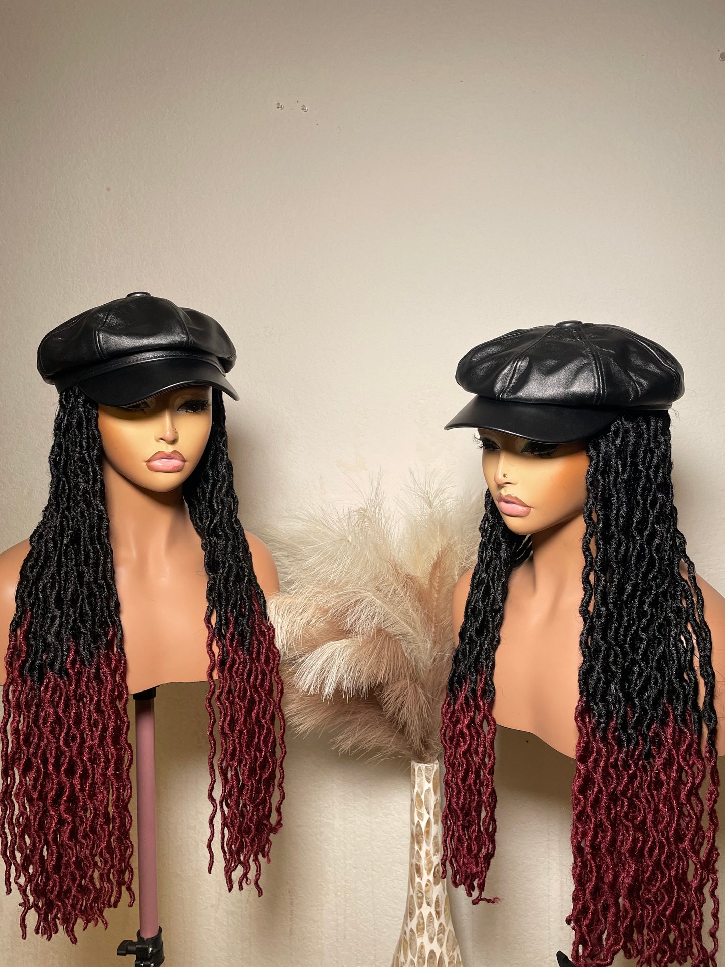 Hat locs wig. small - medium head friendly. ( medium head size 20 -21 1/2)