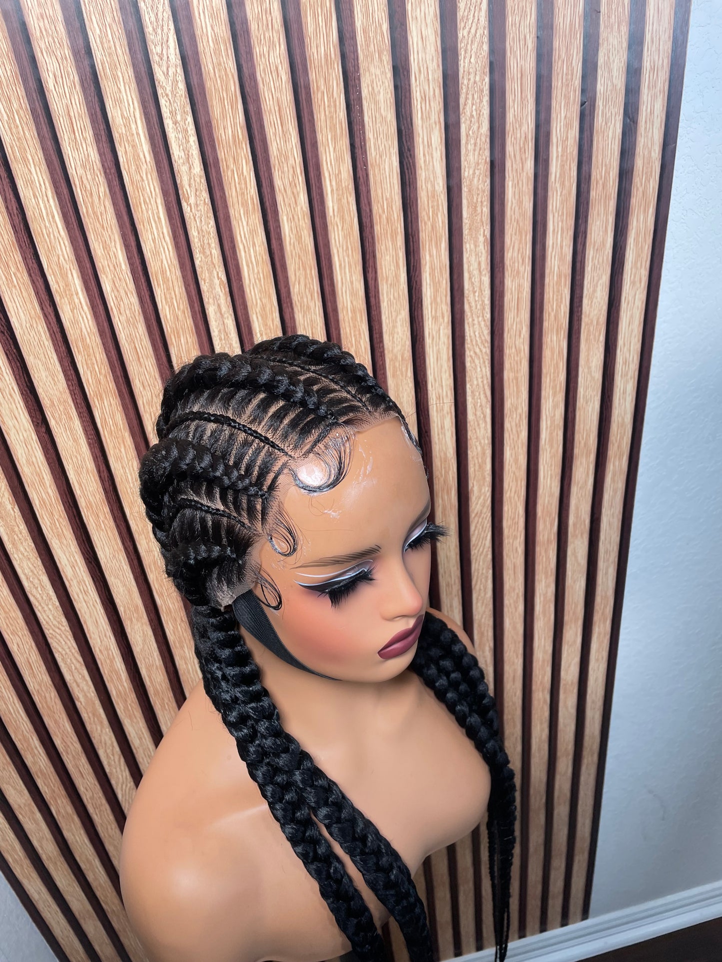 Full lace stitch braids