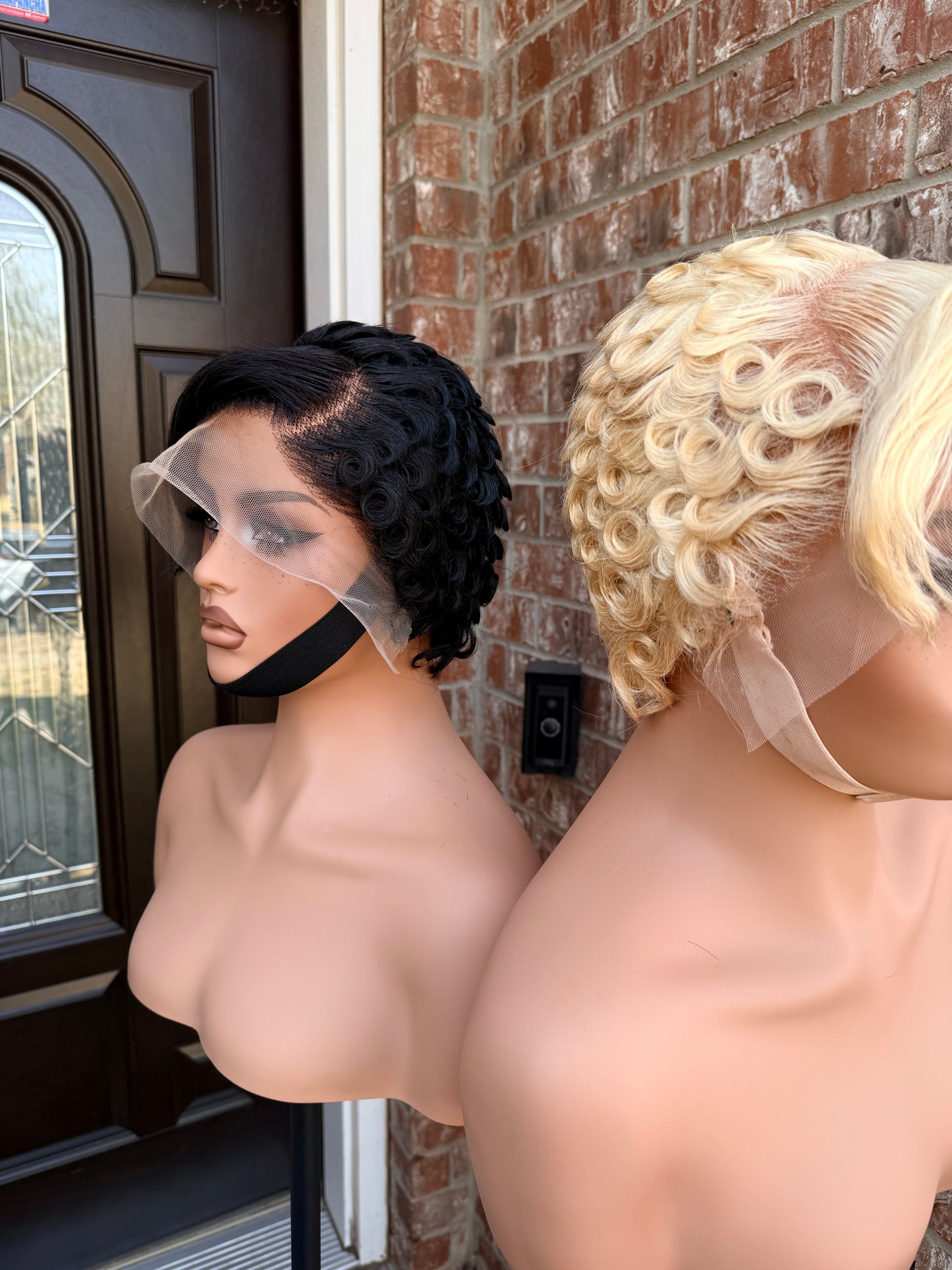 13x4 human hair Pixie cut