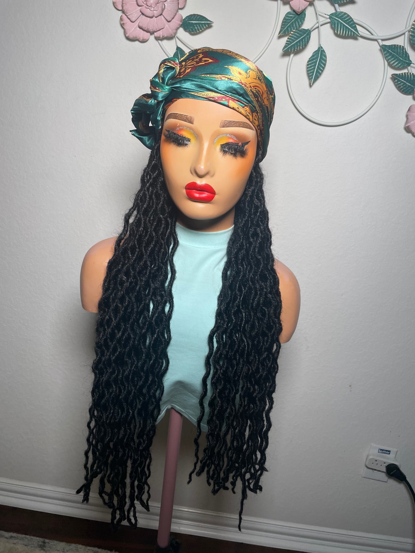 Scarf wig