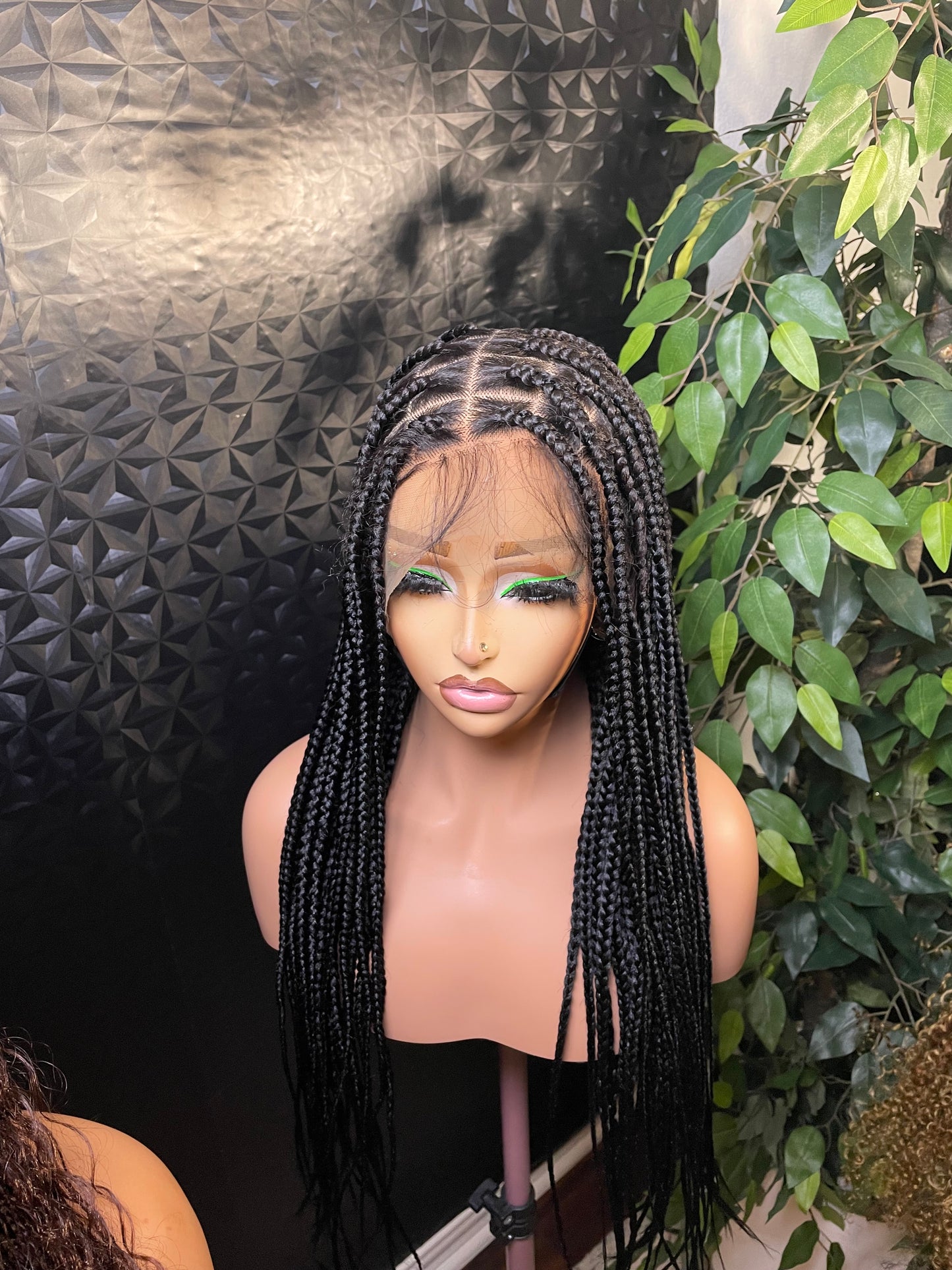 Knotless braided wigs