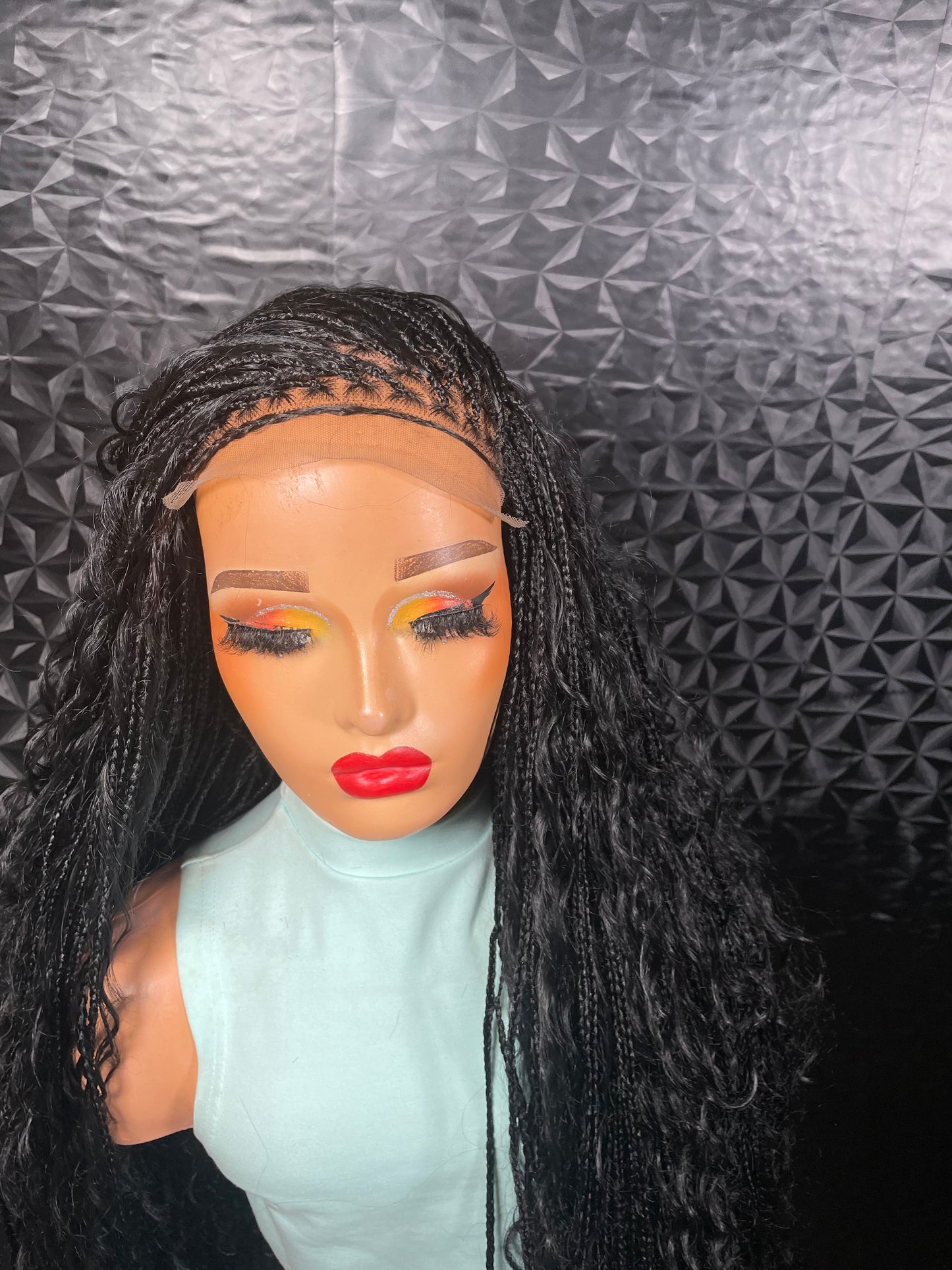 Synthetic boho braids in 28 inches