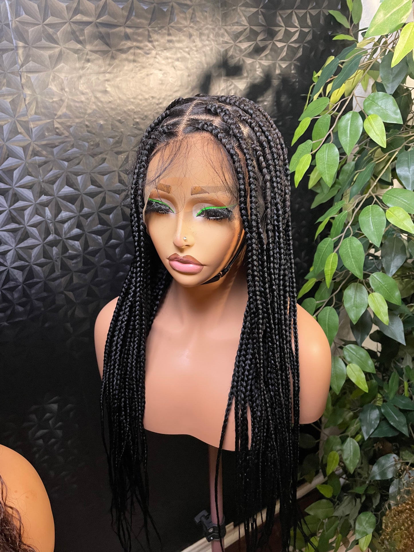 Knotless braided wigs