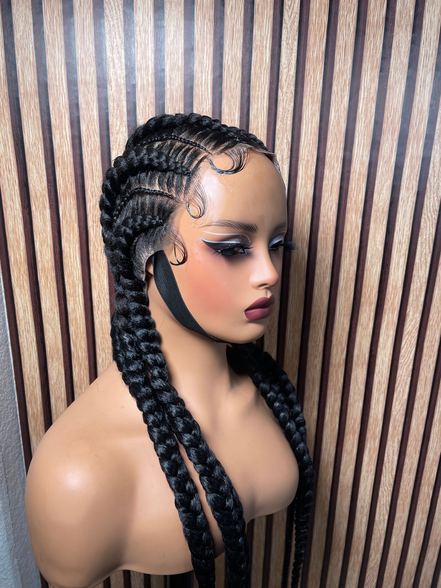 Full lace stitch braids