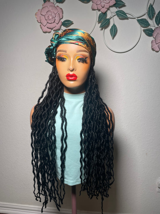 Scarf wig