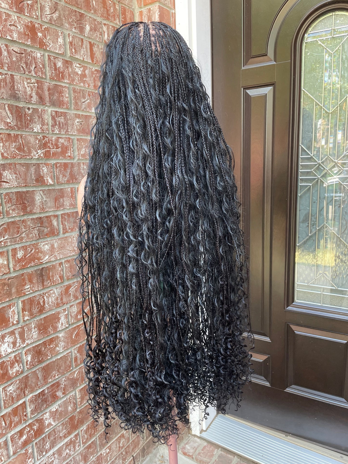 Synthetic boho braids in 28 inches