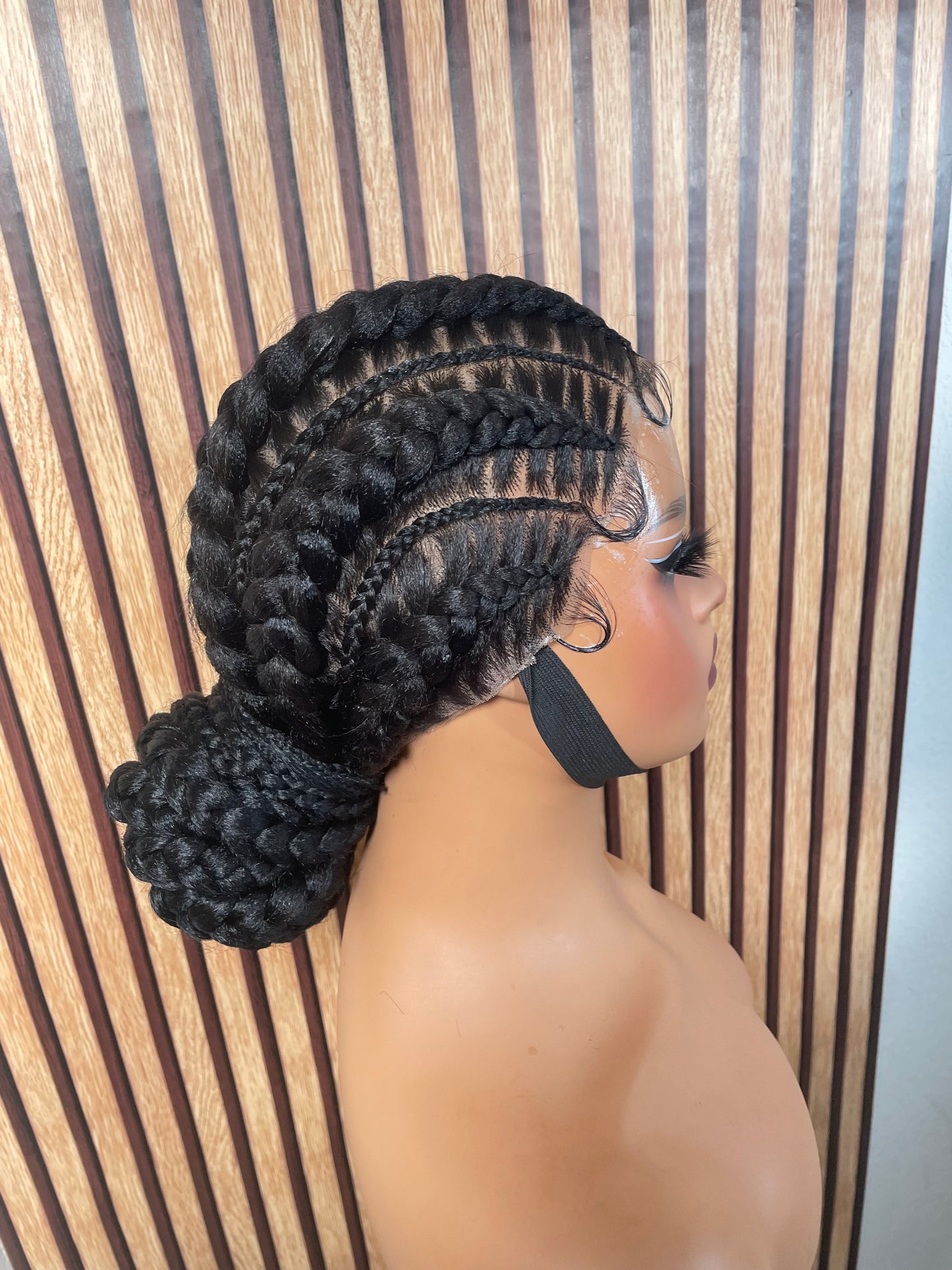 Full lace stitch braids