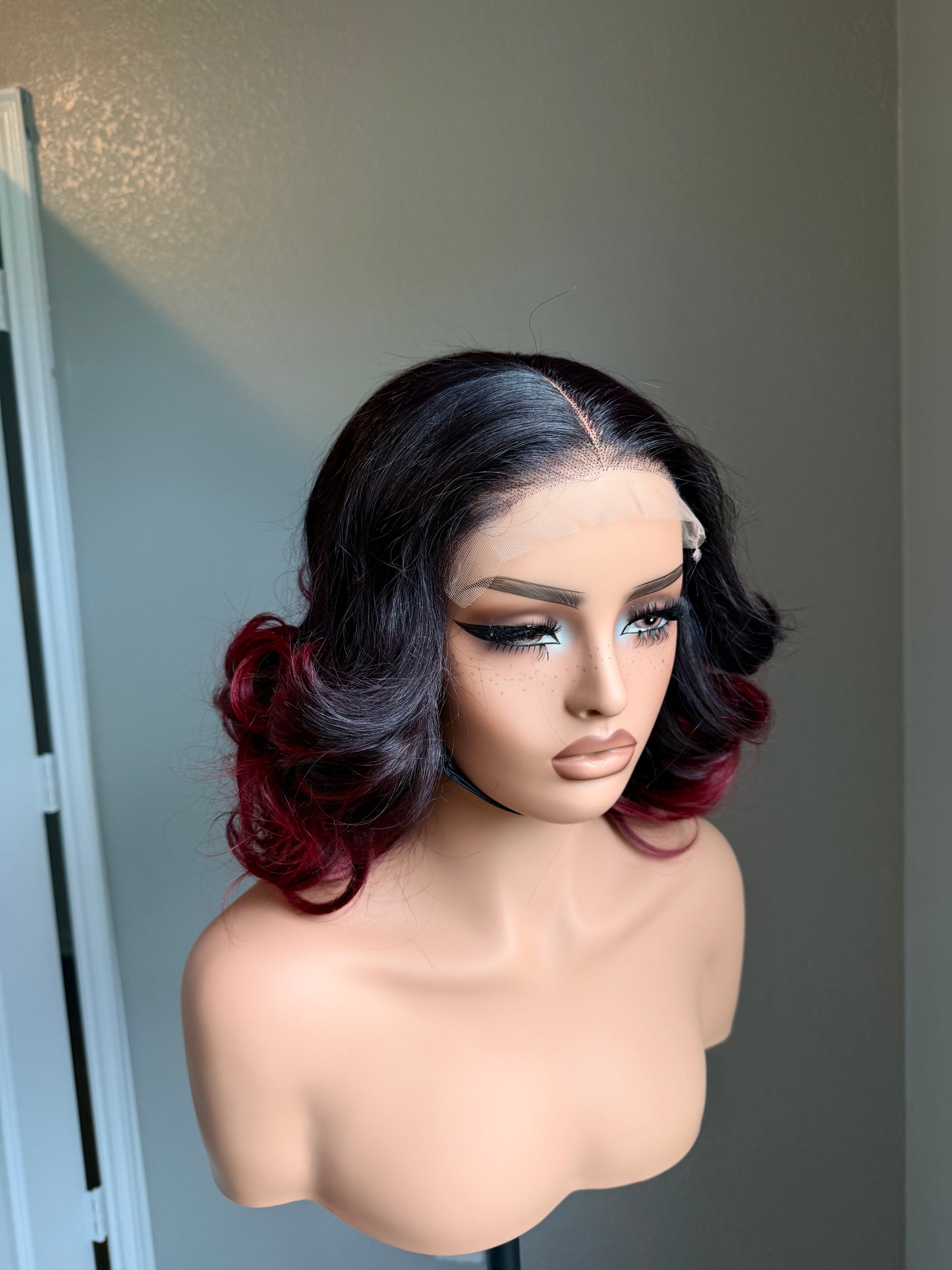 Wig Diana, made with 3bundles + 5x5 closure wig.