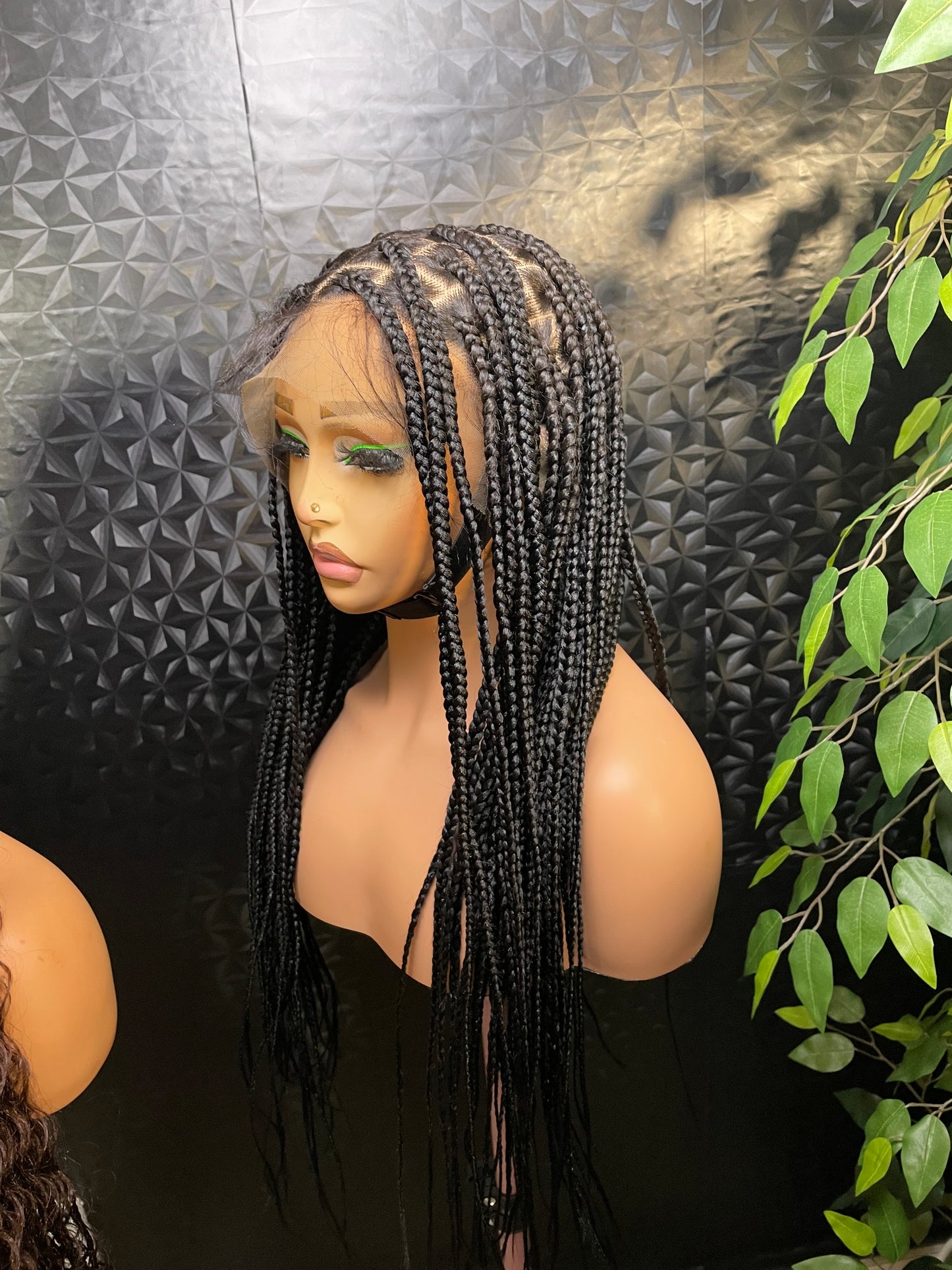 Knotless braided wigs