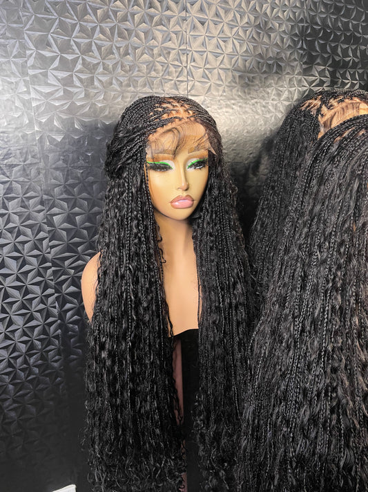 human hair boho in 30 inches