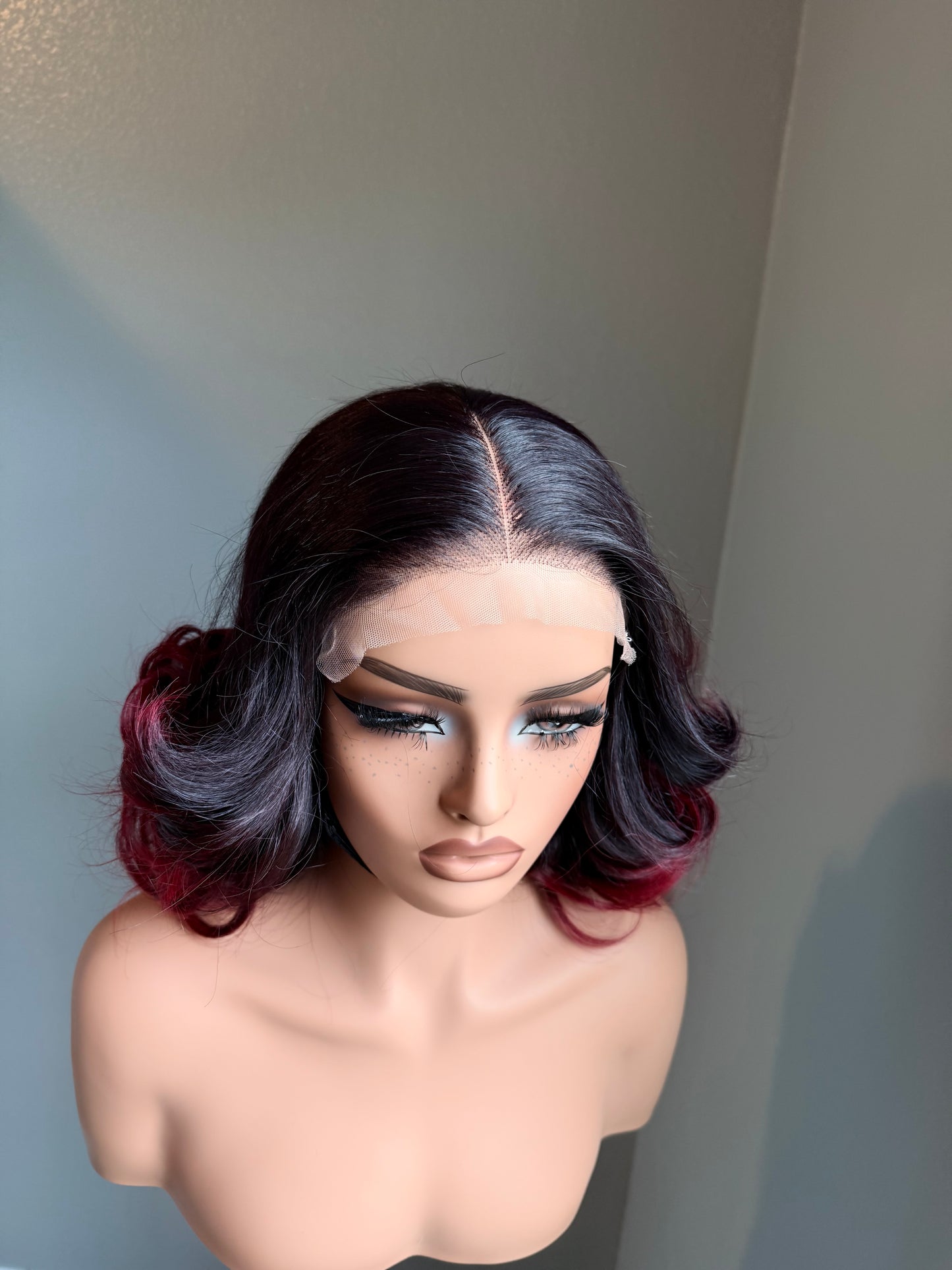 Wig Diana, made with 3bundles + 5x5 closure wig.