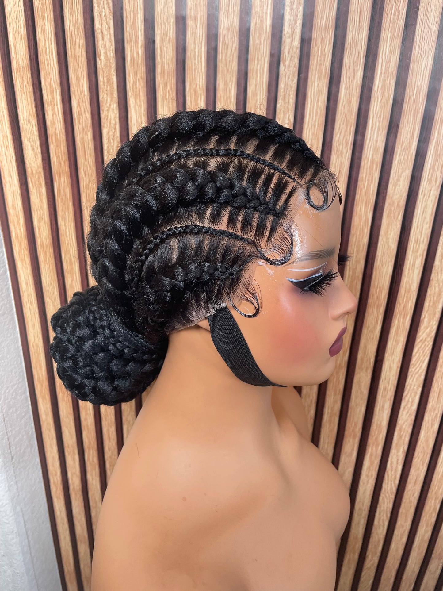 Full lace stitch braids