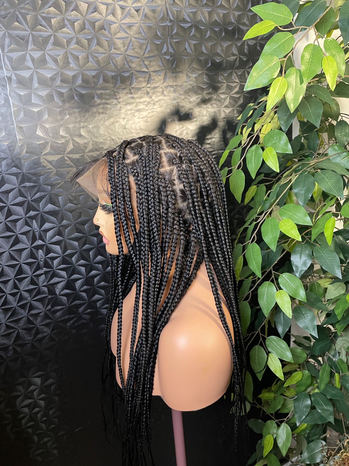 Knotless braided wigs