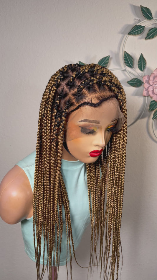 Full lace box braid 20”